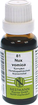 NUX VOMICA KOMPLEX Nr.81 Dilution 20 ml