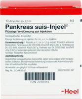 PANKREAS SUIS Injeel Ampullen - 10St