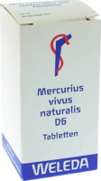 MERCURIUS VIVUS NATURALIS D 6 Tabletten - 80St