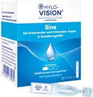 HYLO-VISION sine Einzeldosispipetten - 20X0.4ml - Gegen trockene Augen