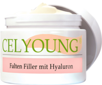 CELYOUNG Falten Filler m.Hyaluron Creme - 50ml - Anti-Aging Pflege