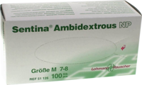 SENTINA Ambidextrous Unters.Hands.puderfr.Gr.M - 100St