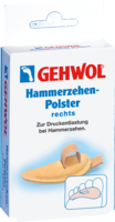 GEHWOL Hammerzehenpolster rechts Gr.2 - 1St - Druck & Ballenschutz