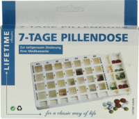 PILLENDOSE f.7 Tage m.28 Fächern - 1St
