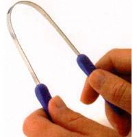 TUNGS Tongue Cleaner Zungenreiniger a.Edelstahl - 1St