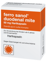 FERRO SANOL duodenal mite 50 mg magensaftr.Hartk. - 100St - Eisen