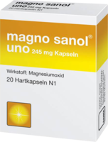 MAGNO SANOL uno 245 mg Kapseln - 20St