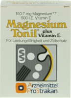 MAGNESIUM TONIL plus Vitamin E Kapseln - 50St - Magnesium