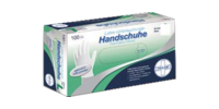 HANDSCHUHE Einmal Latex puderfrei M - 100St