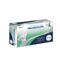 HANDSCHUHE Einmal Vinyl puderfrei L - 100St