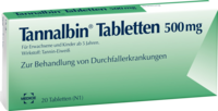 TANNALBIN Tabletten - 20St - Durchfallmittel