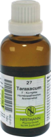 TARAXACUM F Komplex 27 Dilution - 50ml - Nestmann