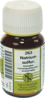 NATRIUM SULFURICUM KOMPLEX Nr.263 Tabletten - 120St - Nestmann