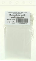 MUNDSCHUTZ Papiervlies m.Gummiband weiß - 10St - Einmalprodukte