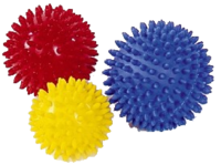 SISSEL Spiky Ball 8 cm gelb - 2St