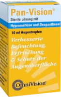 PAN-VISION Augentropfen - 10ml - Gegen trockene Augen