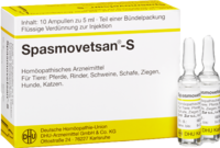 SPASMOVETSAN S Injektionslösung vet. - 20X5ml - Tierarzneimittel