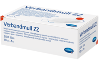 VERBANDMULL Hartmann 10 cmx1 m zickzack - 1St - Wundbehandlung