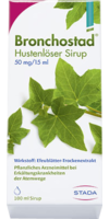BRONCHOSTAD Hustenlöser Sirup - 100ml - Pflanzliche Hustenmittel