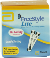 FREESTYLE Lite Teststreifen ohne Codieren - 50St