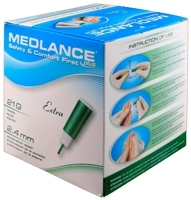 MEDLANCE plus Extra Sicherheitslanzetten 21 G - 200St
