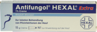 ANTIFUNGOL HEXAL Extra 1% Creme - 15g - Haut & Nagelpilz