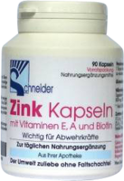 ZINK KAPSELN mit Vitamin E.A.Biotin - 90St