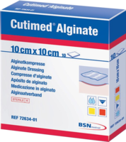 CUTIMED Alginate Alginatkompressen 10x10 cm - 10St