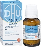 BIOCHEMIE DHU 22 Calcium carbonicum D 6 Tabletten - 80St - Dhu Nr. 19 - 24