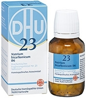 BIOCHEMIE DHU 23 Natrium bicarbonicum D 6 Tabl. - 80St - Dhu Nr. 19 - 24