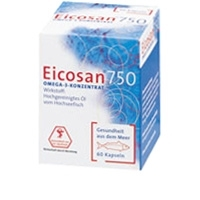 EICOSAN 750 Omega-3 Konzentrat Weichkapseln - 240St - Omega-3-Fettsäuren