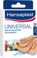 HANSAPLAST Universal Strips waterres.4 Größen - 20St - Erste Hilfe