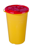 KANÜLENEIMER 1 l gelb - 1St