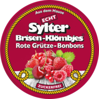 ECHT SYLTER Insel Klömbjes Rote Grütze Bonbons - 70g - Echt Sylter