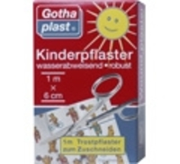 GOTHAPLAST Kinderpflaster 6 cmx1 m - 1St
