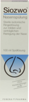 SIOZWO Nasenspülung Konservierungsstofffrei - 100ml - Für die Nase