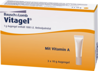 VITAGEL Augengel - 3X10g - Gegen trockene Augen
