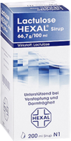 LACTULOSE Hexal Sirup - 200ml - Abführmittel