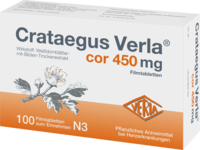 CRATAEGUS VERLA Cor 450 mg Filmtabletten - 100St - Stärkung für das Herz