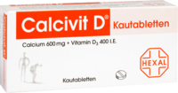 CALCIVIT D Kautabletten - 20St - Für Haut, Haare & Knochen
