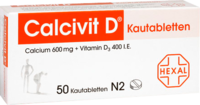 CALCIVIT D Kautabletten - 50St - Calcium & Vitamin D3