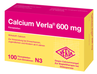 CALCIUM VERLA 600 mg Filmtabletten - 100St - Calcium