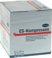 ES-KOMPRESSEN steril 5x5 cm 8fach - 25X2St - Erste Hilfe bei Kindern