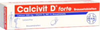 CALCIVIT D forte Brausetabletten - 40St - Für Haut, Haare & Knochen