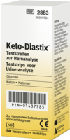 KETO DIASTIX Teststreifen - 50St - Harnteststreifen