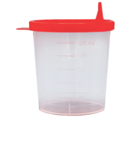 URINBECHER mit Schnappdeckel - 100St