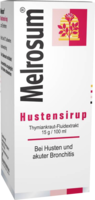 MELROSUM Hustensirup - 250ml - Pflanzliche Hustenmittel