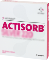 ACTISORB 220 Silver 10,5x10,5 cm steril Kompressen - 10St