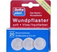GOTHAPLAST Wundpfl.soft Vlies 2,5 cm - 20St