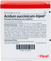 ACIDUM SUCCINICUM INJEEL Ampullen - 10St